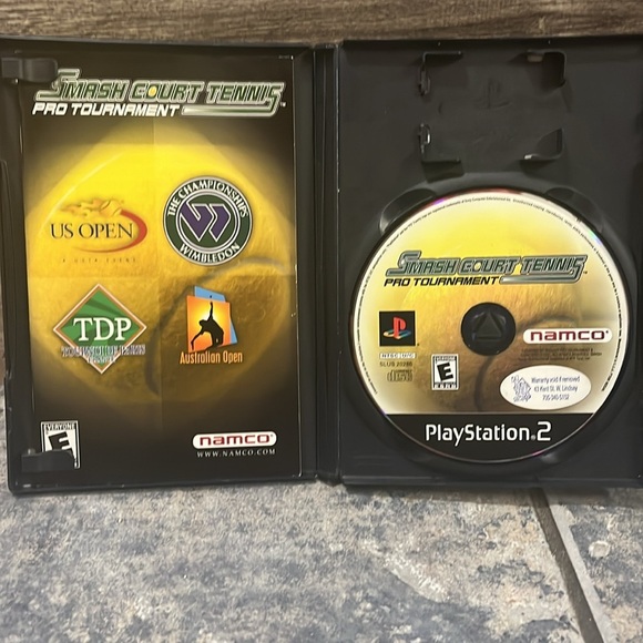 5 for $60 - Smash Court Tennis Pro Tournament for PlayStation 2 - Picture 2 of 4